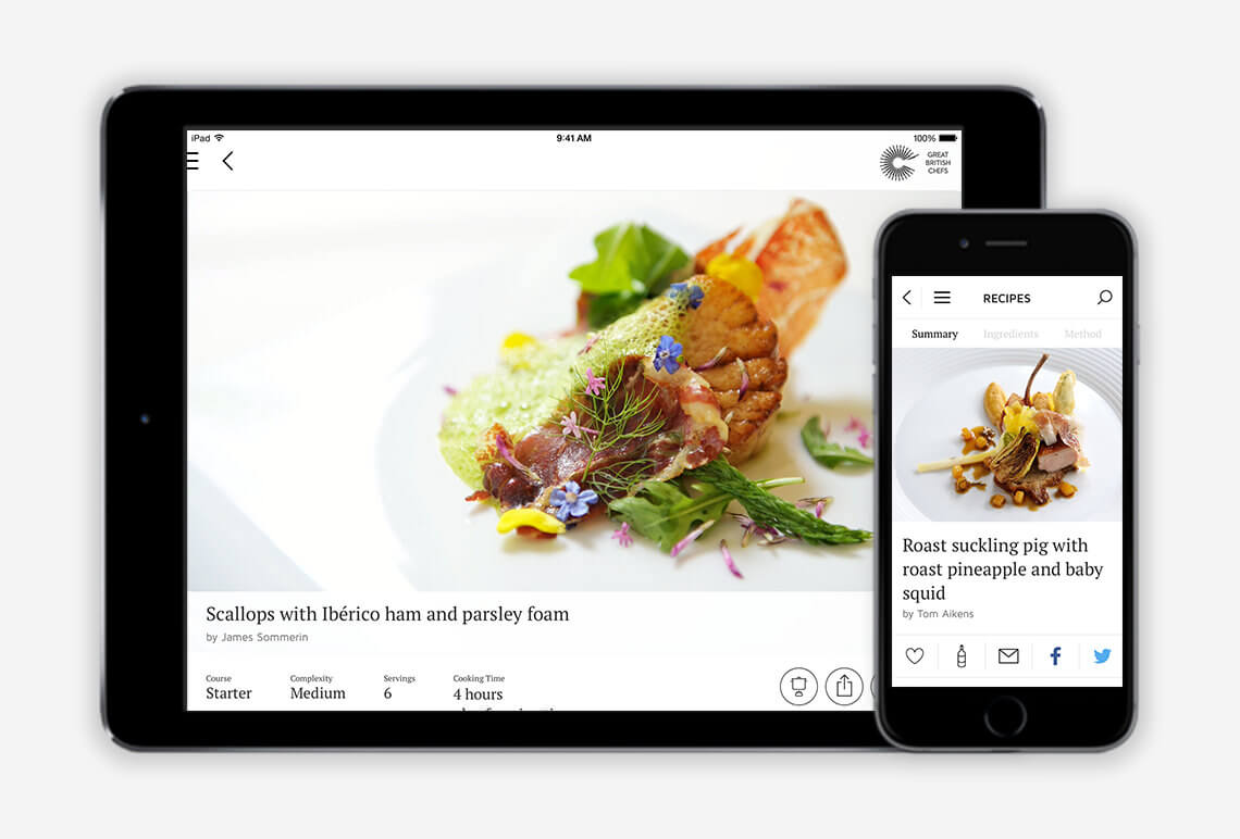 Great British Chefs iOS App